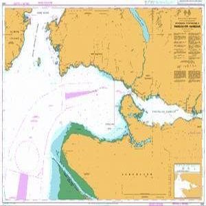 UKHO BA Chart 4962: Canada, British Columbia/Colombie-Britannique, Strait of Georgia Burrard Inlet, Approaches to/Approches Vancouver Harbourpproches a Vancouver Harbour
