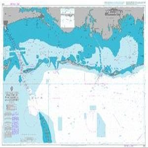 BA Chart 3151: United States Gulf of Mexico, Alabama Mississippi Louisiana, Approaches to Pascagoula and Gulfport