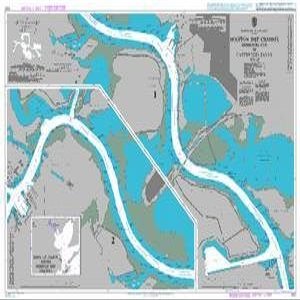 BA Chart 3187: United States Gulf of Mexico, Texas, Houston Ship Channel, Morgans Point to Carpenters Bayou