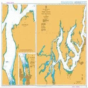 BA Chart 51: United States West Coast, Washington, Puget Sound, Point Defiance to Olympia