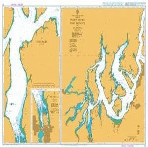 BA Chart 51: United States West Coast, Washington, Puget Sound, Point Defiance to Olympia