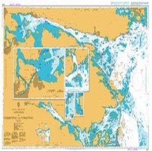 UKHO BA Chart 3217: Approaches to Soderkoping and Norrkoping