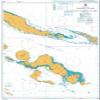 UKHO BA Chart 3995: Choiseul Island to New Georgia Island view 1