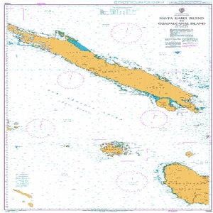 UKHO BA Chart 3996: Santa Isabel Island to Guadalcanal Island