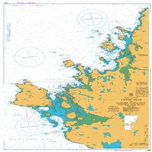 UKHO BA Chart 1883: Crohy Head to Bloody Foreland Including Aran Island