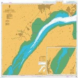 UKHO BA Chart 1890: Cromarty Firth Invergordon to Dingwall