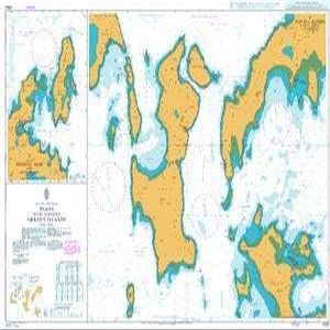 UKHO BA Chart 2562: Plans in The Northern Orkney Islands