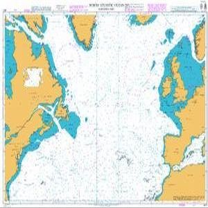 UKHO BA Chart 4011: North Atlantic Ocean Northern Part
