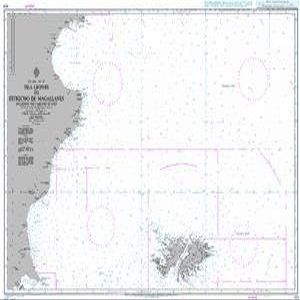 UKHO BA Chart 558: Isla Leones to Estrecho de Magallanes Including The Falkland Islands