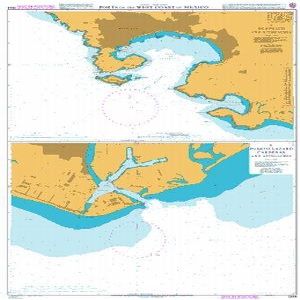 UKHO BA Chart 1944: Ports on The West Coast of Mexico