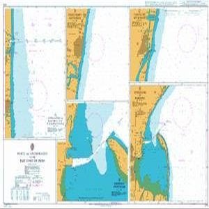 UKHO BA Chart 575: Anchorages on The East Coast of India