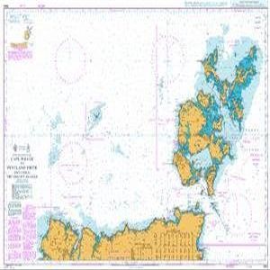 UKHO BA Chart 1954: Cape Wrath to Pentland Firth Including The Orkney Islands