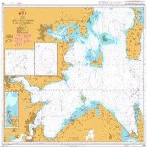 UKHO BA Chart 2591: Approaches to Horsens, Vejle and Fredericia