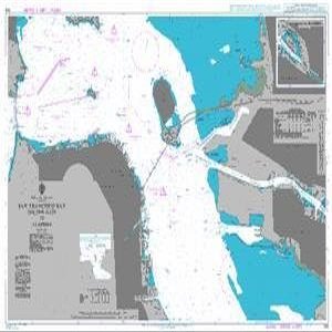 BA Chart 588: United States West Coast, California, San Francisco Bay, Golden Gate to Alameda