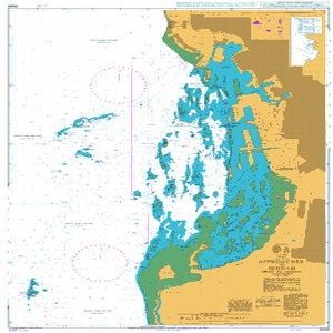 UKHO BA Chart 2599: Approaches to Jeddah (Mina` al Jiddah)
