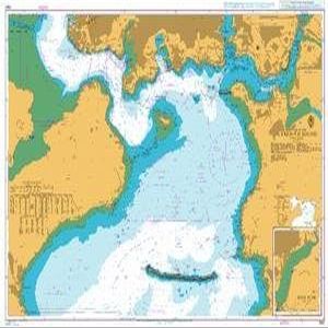UKHO BA Chart 1967: England South Coast, Plymouth Sound. River Plym