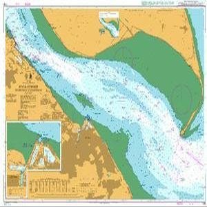 UKHO BA Chart 1283: China  East Coast, Dafeng Gang and Approaches