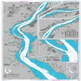 BA Chart 2603: United States East Coast, Delaware River, Delaware Point to Little Tinicum Island