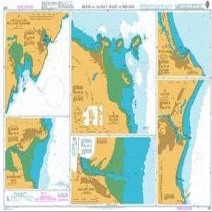 UKHO BA Chart 633: Plans on The East Coast of Ireland