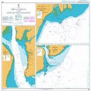 UKHO BA Chart 2639: Ports and Terminals on The South East Coast of Kalimantan