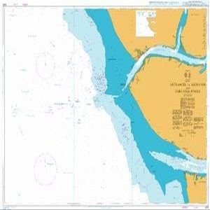 UKHO BA Chart 3321: Entrances to Escravos and Forcados Rivers