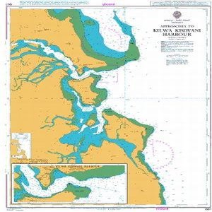 UKHO BA Chart 661: Approaches to Kilwa Kisiwani Harbour