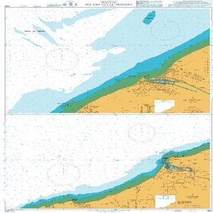 UKHO BA Chart 1354: Ports of Fecamp and Le Treport