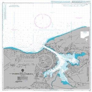 UKHO BA Chart 414: Puerto de la Habana
