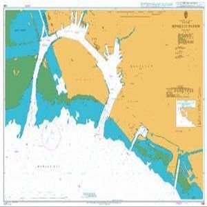 BA Chart 1368: United States Hawaii, Island of Oahu, Honolulu Harbor