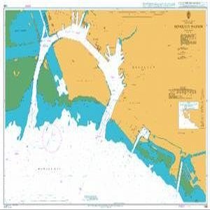 BA Chart 1368: United States  Hawaii, Island of Oahu, Honolulu Harbor