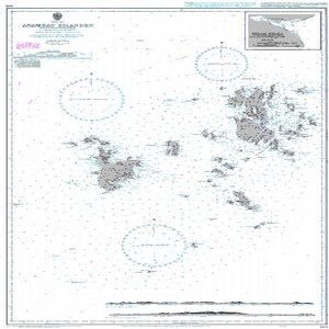 UKHO BA Chart 1371: China Sea, Anambas Eilanden. Telok Kuala
