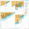 UKHO BA Chart 1380: Ports and Anchorages in Ghana, Togo and Benin view 1