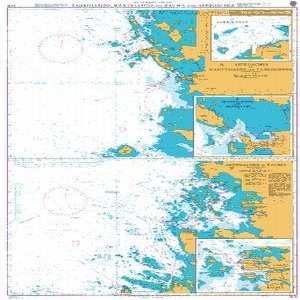 UKHO BA Chart 3415: Tahkoluoto, Mantyluoto and Rauma with Approaches