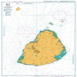 UKHO BA Chart 711: Indian Ocean, Mauritius