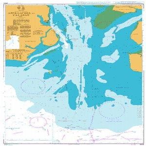 UKHO BA Chart 3433: Approaches to Calabar Sheet 1