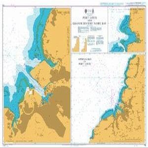 UKHO BA Chart 713: Port Louis and Grande Riviere Noire Bay