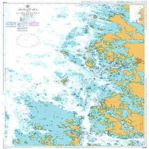 UKHO BA Chart 3438: Baltic Sea Gulf of Bothnia, Finland, Southwest Coast, Approaches to Uusikaupunki (Nystad)