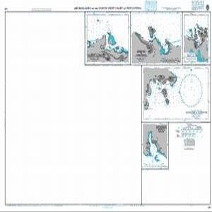 UKHO BA Chart 1416: Anchorages on the North West Coast of New Guinea
