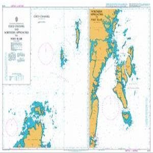 UKHO BA Chart 1419: Coco Channel and Northern Approaches to Port Blair