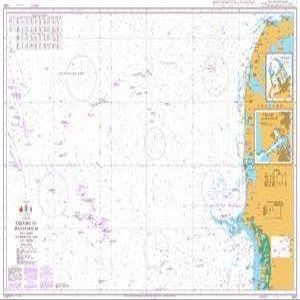 UKHO BA Chart 1422: Esbjerg to Hanstholm including Offshore Oil and Gas Fields
