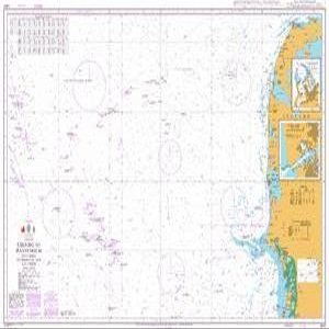 UKHO BA Chart 1422: Esbjerg to Hanstholm including Offshore Oil and Gas Fields