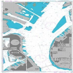 BA Chart 3456: New York Upper Bay The Narrows to Governors Island