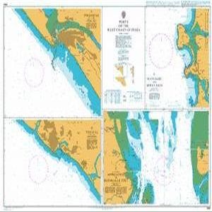 UKHO BA Chart 3460: Ports on the West Coast of India