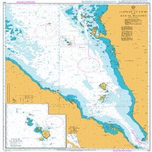 UKHO BA Chart 143: Red Sea, Jazirat at Ta'ir to Bab el Mandeb
