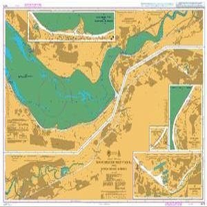 BA Chart 3478: Manchester Ship Canal and Upper River Mersey