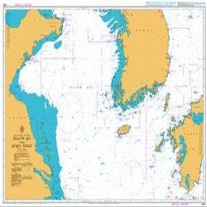 UKHO BA Chart 3480: Yellow Sea and Korea Strait