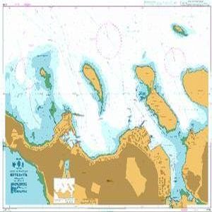 UKHO BA Chart 2735: Iceland South West Coast, Reykjavk