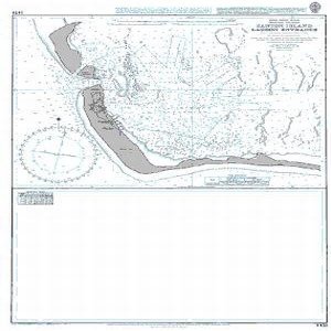 UKHO BA Chart 1451: Canton Island Lagoon Entrance