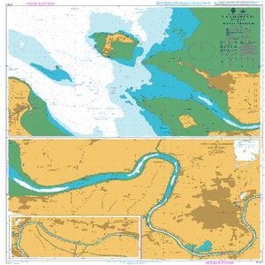 UKHO BA Chart 2747: La Charente - ILE D'Aix to Tonnay-Charente