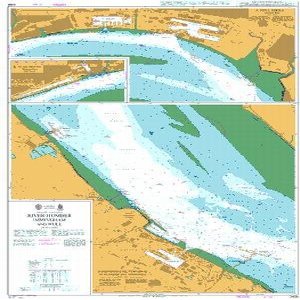 BA Chart 3496: England East Coast, River Humber, Immingham and Hull